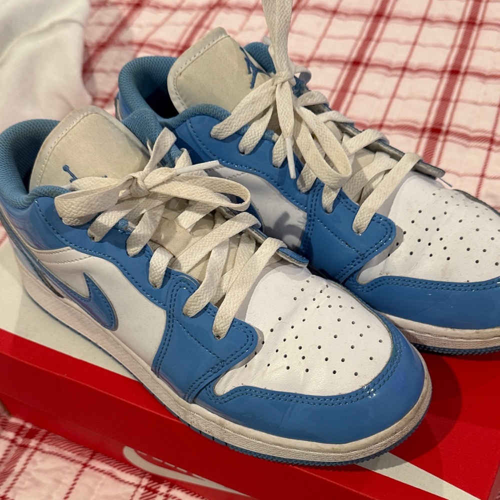 Nike Air Jordan retro low Sneakers Blue and White